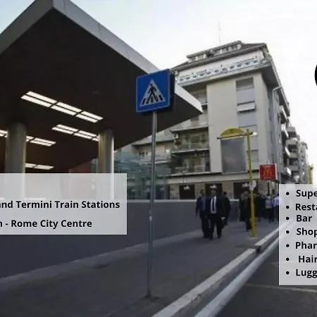 Golden Essence - Terrace & Metro Lejlighed Rom